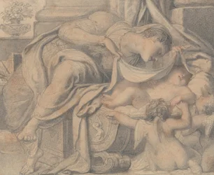 Vénus adorant Cupidon
